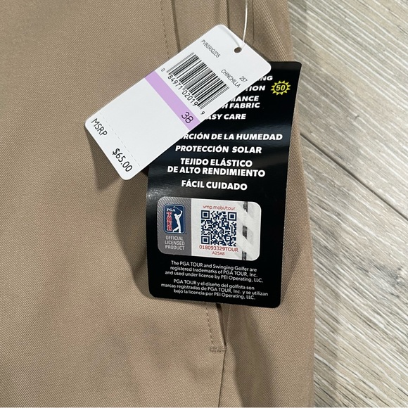 PGA Tour Golf Shorts size 38 NWT - Picture 5 of 6